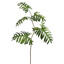 LARGE FEATHER LEAF SPRAY 135CM WHITE GREEN