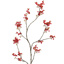 LARGE BERRY BRANCH 115CM RED